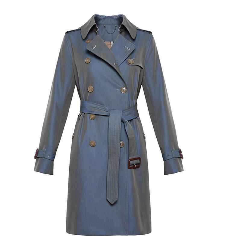 Elegant British Double Breasted Jacket for Women MUNSIEUR New Arrivals