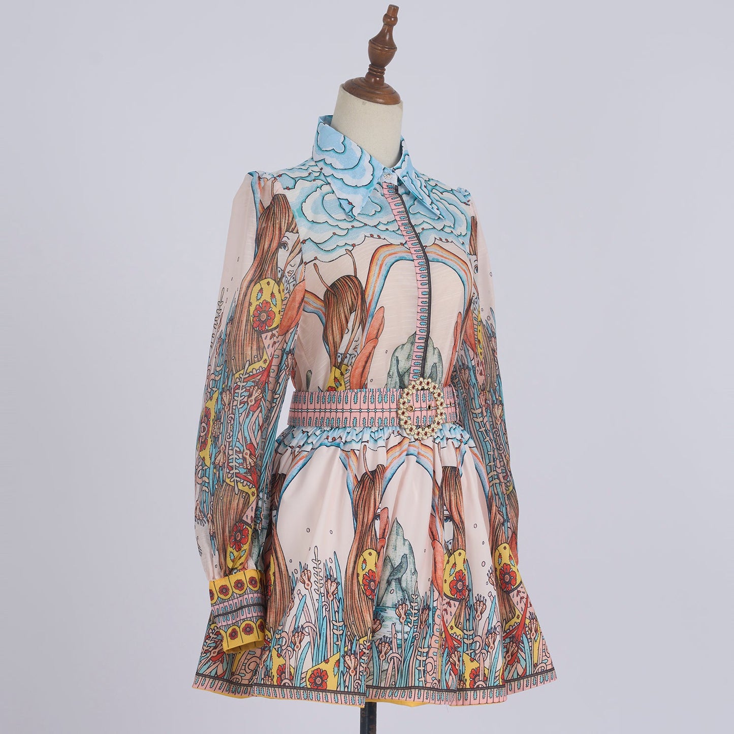Women's Lantern Sleeve Blouse Set New Arrivals MUNSIEUR