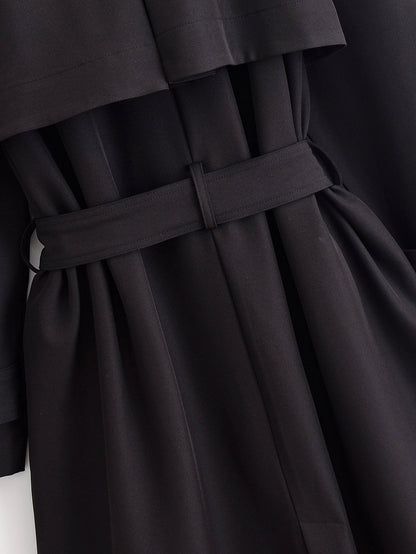 Women's Jacket Double Breasted Trench