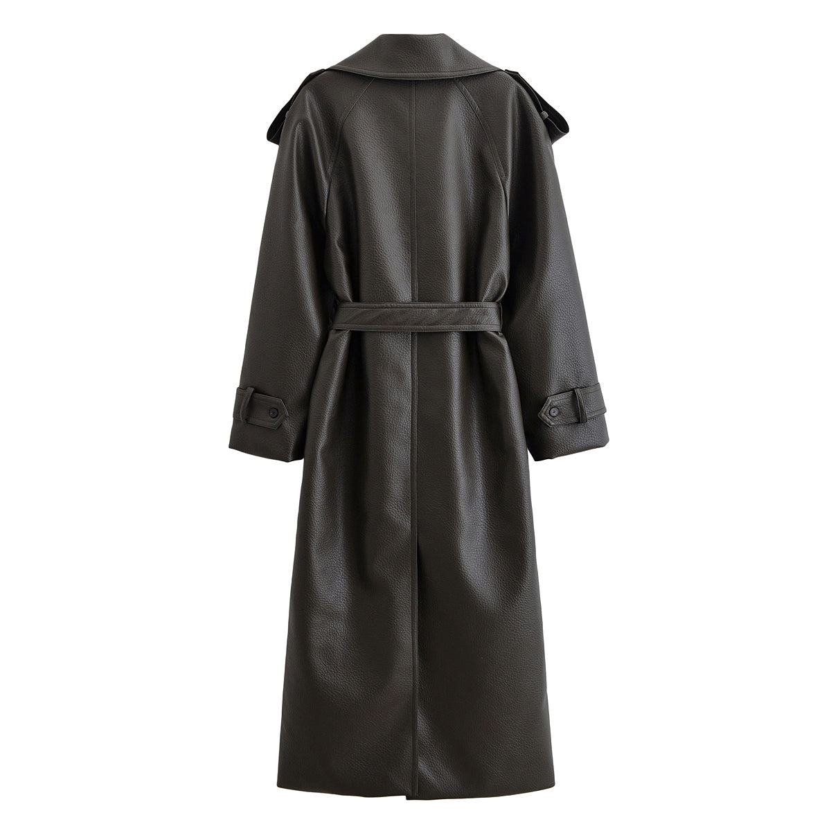 Elegant Heavy Faux Leather Jacket