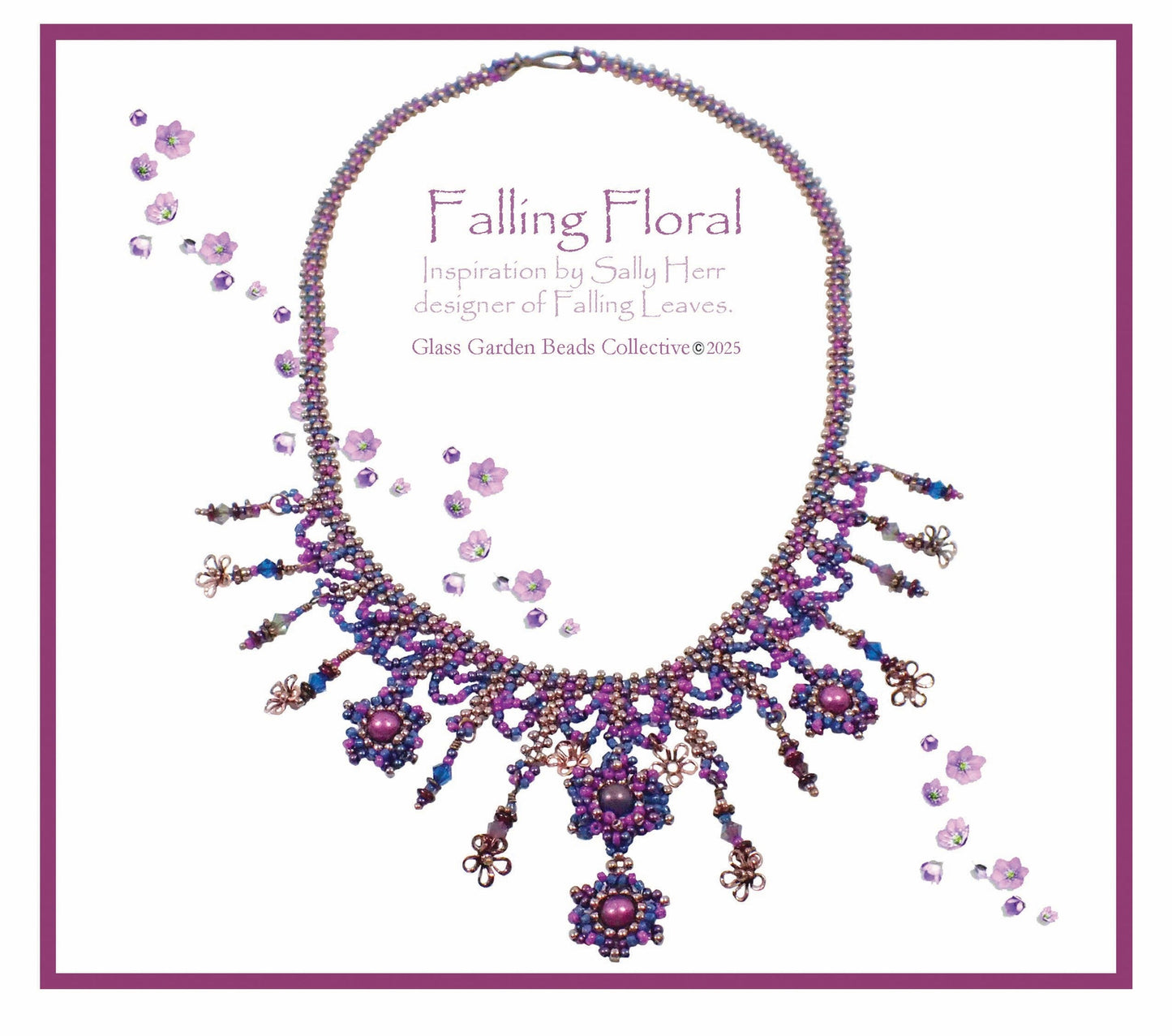 Falling Floral Necklace Kit