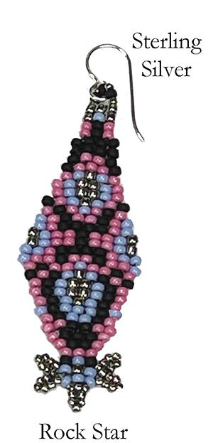 Lantern Beaded Earrings Kit