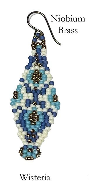 Lantern Beaded Earrings Kit