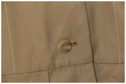 Irregular Asymmetric Contrast Color Mid Length Jacket Women's Trench MUNSIEUR