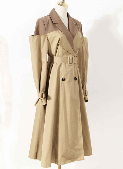 Trench for Women Mid Length Jacket