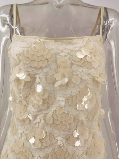 Backless Spaghetti Strap Party Dress