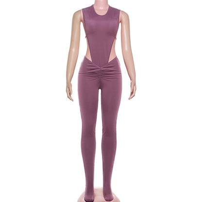 Jumpsuit Solid Color Two Piece Set New Arrivals