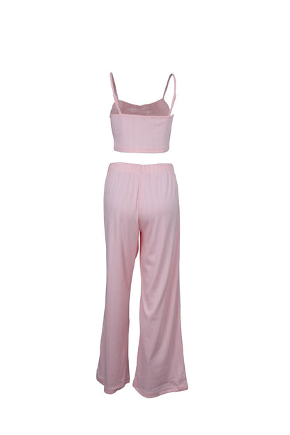 Summer Casual Two Piece Set Women's Pajamas Set