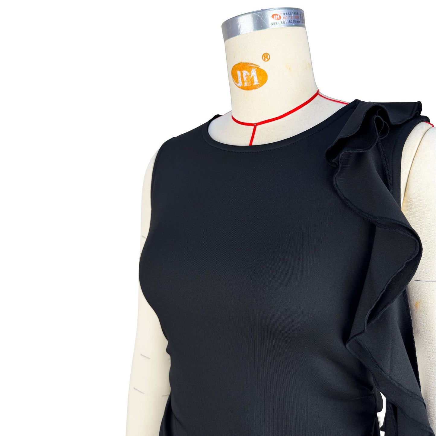 Women's Jumpsuit Bandage Pleated Set