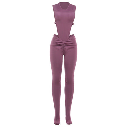 Jumpsuit Solid Color Two Piece Set New Arrivals