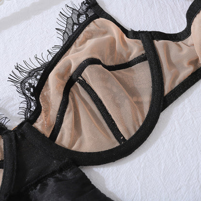 Lace Cropped Lingerie