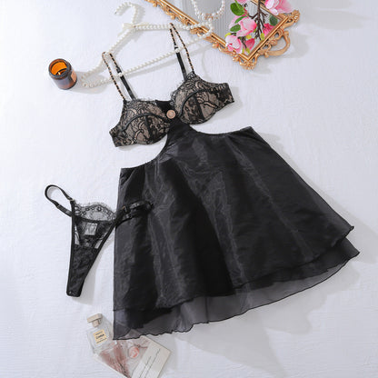 Lace Cropped Lingerie