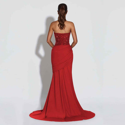 Elegant Halter Backless Dress