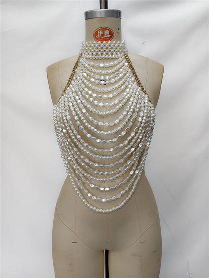 Heavy Industry Pearl Multi Layer Top T-shirt