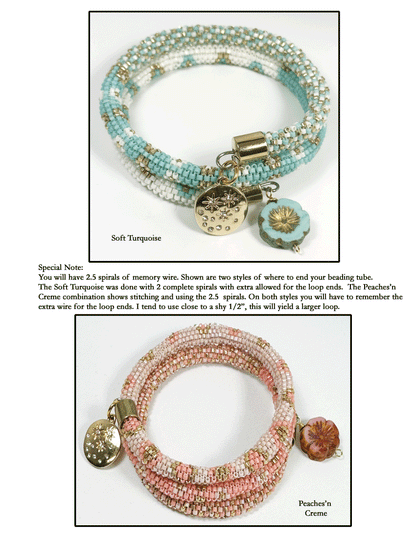 Peyote Tubular Wrap Bracelet Kit