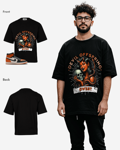 G West Devil Offspring Oversized Men's T-Shirt