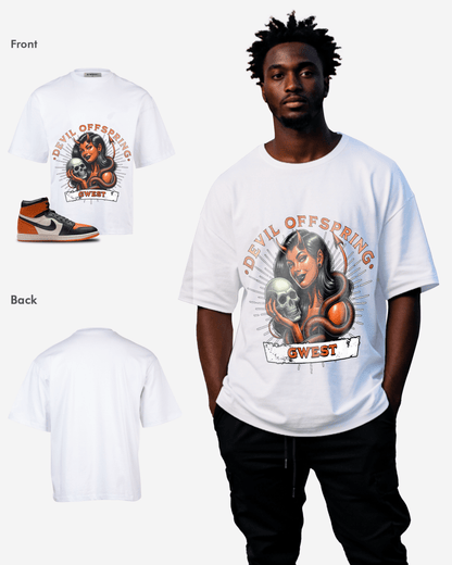 G West Devil Offspring Oversized Men's T-Shirt
