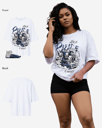 G West Hell Parade Oversized Women's T-Shirt