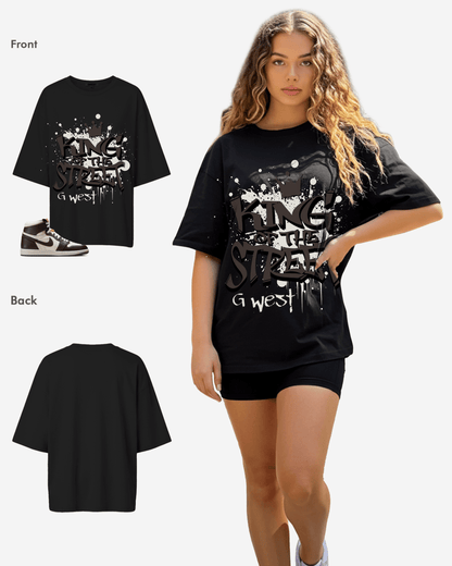 G West King Of The Street Oversized Women's T-Shirt
