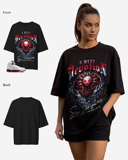 G West Solar Devotion Oversized Women's T-Shirt